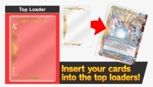 For Top Placers - Dragonball Super Top Loader