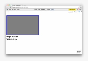 However, We Can See The Containing Box's Blue Border - Html