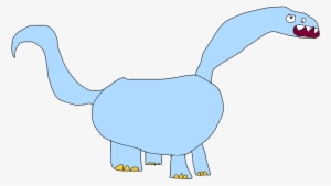 My First Really Good Dinosaur Drawing Effort - Cartoon