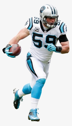 Topazed Luke Kuechly From Google - Luke Kuechly Transparent Background