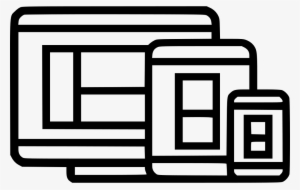 Responsive Web Design - Responsive Web Design Line Icon Png