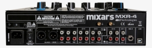 Mixars Mxr-4 4 Channel Mixer Pro Dj Mixer - Mixars Mxr4 4 Channel Dj Mixer