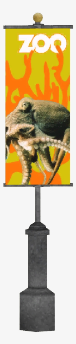 Aquatic Zoo Banners 7 - Portable Network Graphics