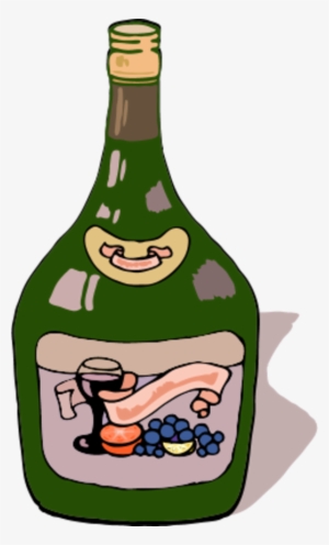 Vector Clip Art - Christmas Wine Full/queen Duvet Cover