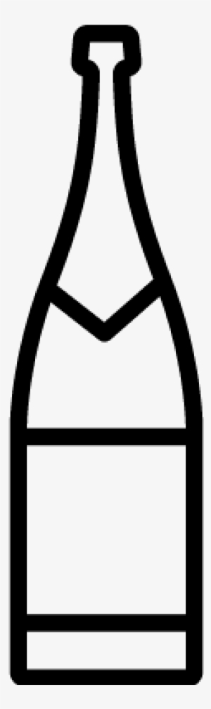 Champagne Bottle Vector - Champagne Bottle Png Vector