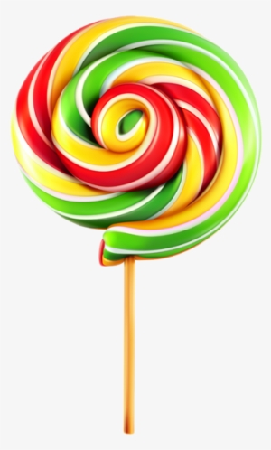 Multicolor Lollipop Png Clipart Image - Lollipop Png
