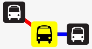 Station Bus Route Clip Art At Clker - Bus Route