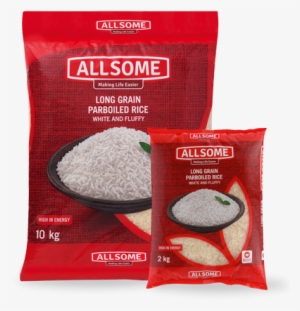 Allsome Long Grain Parboiled Rice - Allsome Rice