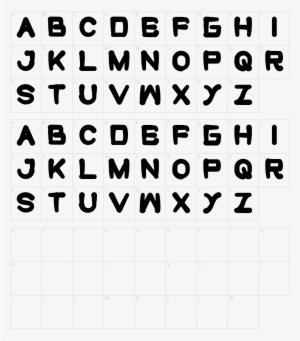Cute Monster Font - Greek House Font Download