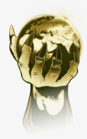 Golden Earth Globe By Dragoth - Golden Earth Png