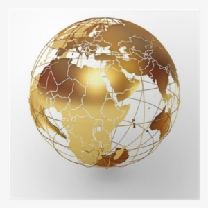 Icon Isolated On White Background - Globe Icon Psd World