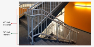 Sample Of The Different Heights Of Guardrail And Handrail - Guard Rail