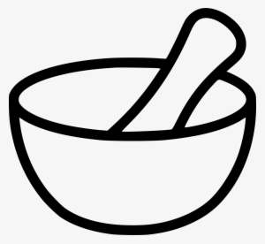 Mortar And Pestle - Mortar Icon