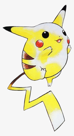 386px-pikachu Alt - Pokemon Book