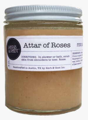 Attar Of Roses Pink Salt Scrub - Himalayan Salt