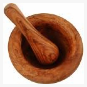 American Metalcraft Olive Wood Mortar & Pestle