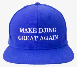Make Djing Great Again Snapback Hat - Make America Great Again Logo