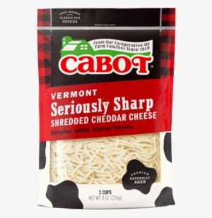 Seriously Sharp Shredded Cheddar Cheese - Shredded Cheese