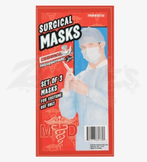 Fm-62132 By Zombie Gear, Zombie Weapons, Zombie Apparel, - Forum Novelties, Inc Doctor Surgical Mask