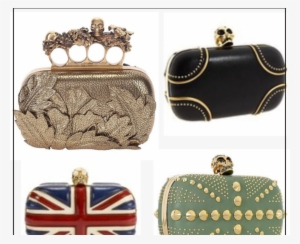Alexander Mcqueen Logo Png Download - Alexander Mcqueen Union Jack Clutch