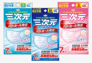 Three Dimensional Surgical Face Mask - Shopsoleil Instant 3d Mask Medium Size White 7 Piece