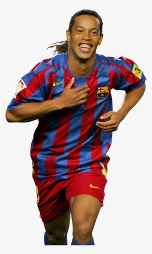 Footyrenders On Twitter - Ronaldinho Fc Barcelona Png