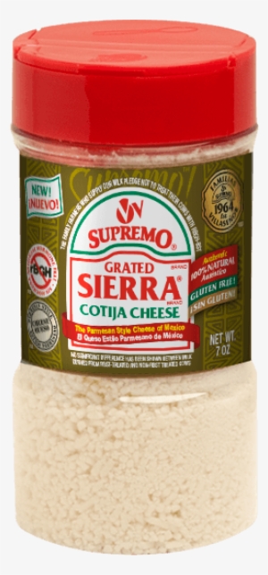 Grated Sierra® Brand Cotija Cheese From V&v Supremo® - V&v Supremo Grated Sierra Cotija Cheese