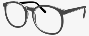 Hipster Glasses Transparent Image - Eyeglasses Clip Art Png