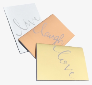 Set Of - Lunarbay Notebook Live Laugh Love