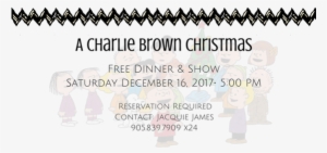 A Charlie Brown Christmas Dinner & Show - Christmas Day