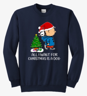 All I Want For Christmas Is A Dog Snoopy Charlie Brown