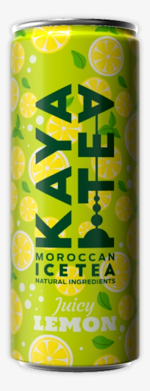 Kaya Tea, The First Moroccan Ice Tea, Low Calories - Graphic Design