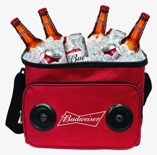 Budweiser Cooler Speaker Red - Budweiser Bluetooth Speaker Cooler Bag Red