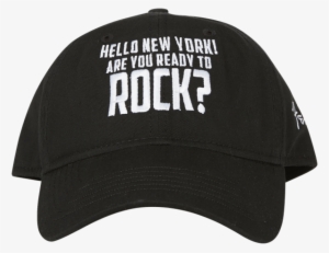 Genuine Fender "hello New York Are You Ready To Rock" - Fender Are You Ready To Rock Hat