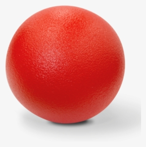 Foam Ball With Skin, Ø 21 Cm, Red - Foambal Met Huid