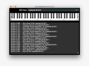 Midi Input - Musical Keyboard