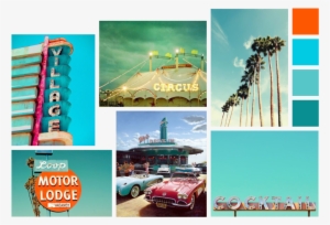 Moodboard 2 - Circus Ii Canvas Print - Small By The Last Sparrow