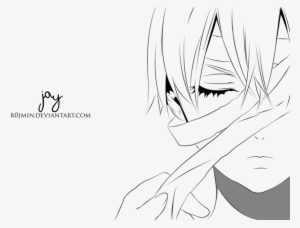 Black Butler Clipart Ciel Phantomhive Sebastian Michaelis - Sebastian Michaelis