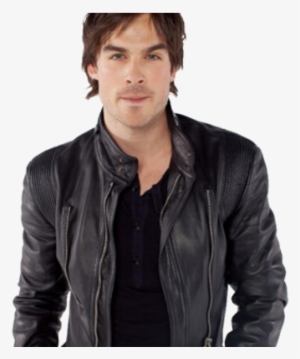 Damon Salvatore - Damon Salvatore Leather Jacket