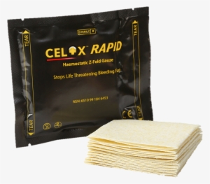 After Extensive Evaluation The Uk Ministry Of Defence - Celox Rapid Hemostatic Z-fold Gauze, 3" X 5'