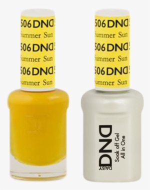 Gel & Lacquer Duo - Dnd Yellow Nail Polish