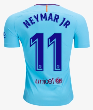Barcelona 17/18 Away Men Football Shirt Neymar Jr - Barcelona Away Vapor Match Shirt 2017-18