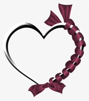 Gothic Heart Png Download - Love Frame Hd Png