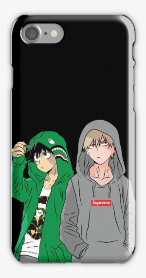 Hypebeast Academia Iphone 7 Snap Case - Supreme Shirt