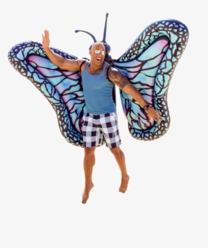 Personthe - Girl Wearing Butterfly Wings