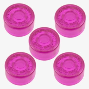 Mooer Ft Candy 5 Rose Violet Transparent Footswitch - Mooer Footswitch Hat Rose Violet Ft-rv フットスイッチハット