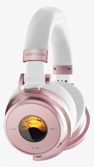 Meters Ov 1b Rose Gold - Meters Music Ov-1 Over Ear Active Nc Headphones