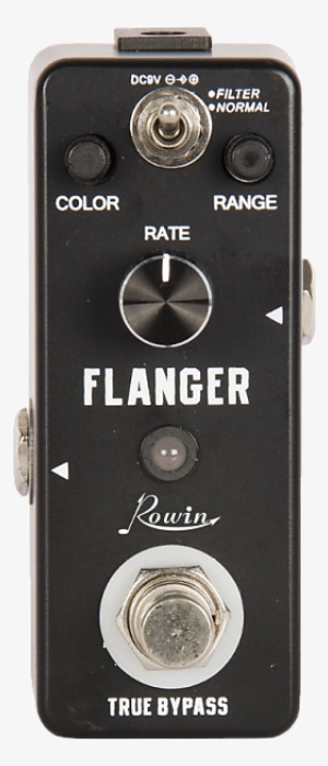 Rowin Lef-312 Analog Flanger Guitar Effect Pedal True - Rowin Flanger