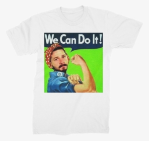 We Can Do It Meme ﻿premium Jersey Men's T-shirt - Couple Costume Rosie The Riveter