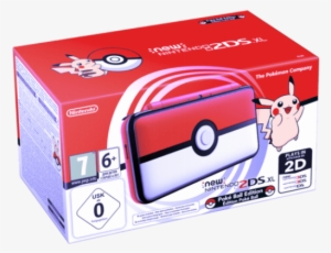 New Nintendo 2ds Xl Poké Ball Edition, Black